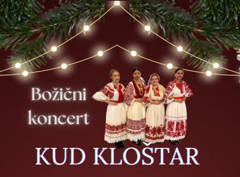 Božićni koncert KUD-a Kloštar