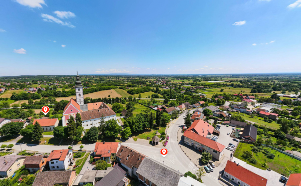 Panorama Općine KLoštar Ivanić