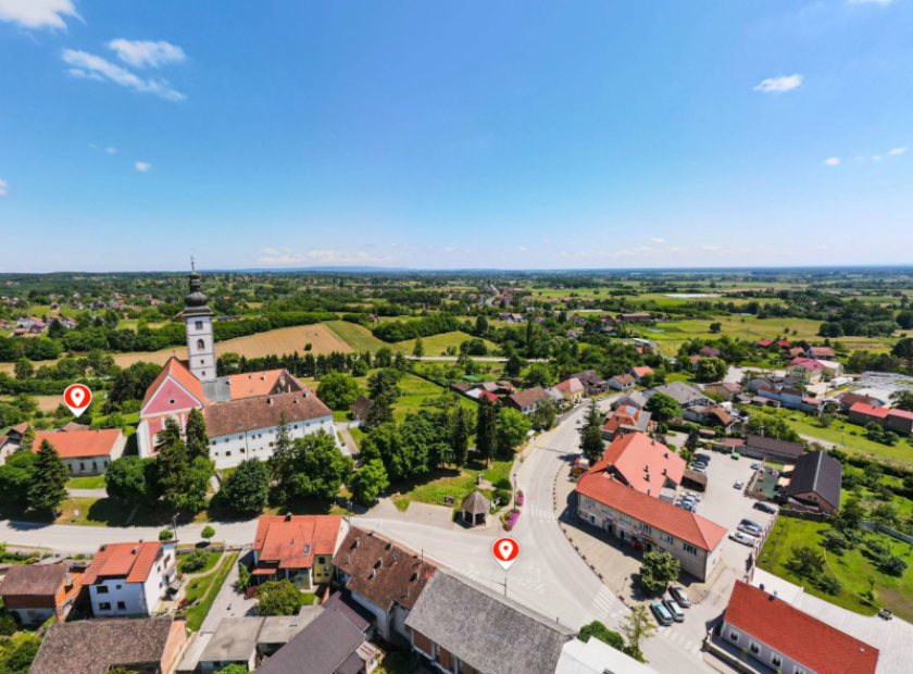 Panorama Općine KLoštar Ivanić