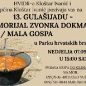 13. GULAŠIJADA – “MEMORIJAL ZVONKA DOKMANIĆA”/ MALA GOSPA – 07.09.2025.
