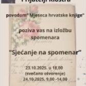 MJESEC HRVATSKE KNJIGE U KLOŠTAR IVANIĆU!