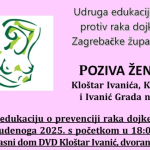 EDUKACIJA O PREVENCIJI RAKA DOJKE
