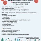 BLAGDANSKO DRUŽENJE NA TRGU SV. IVANA U KLOŠTAR IVANIĆU