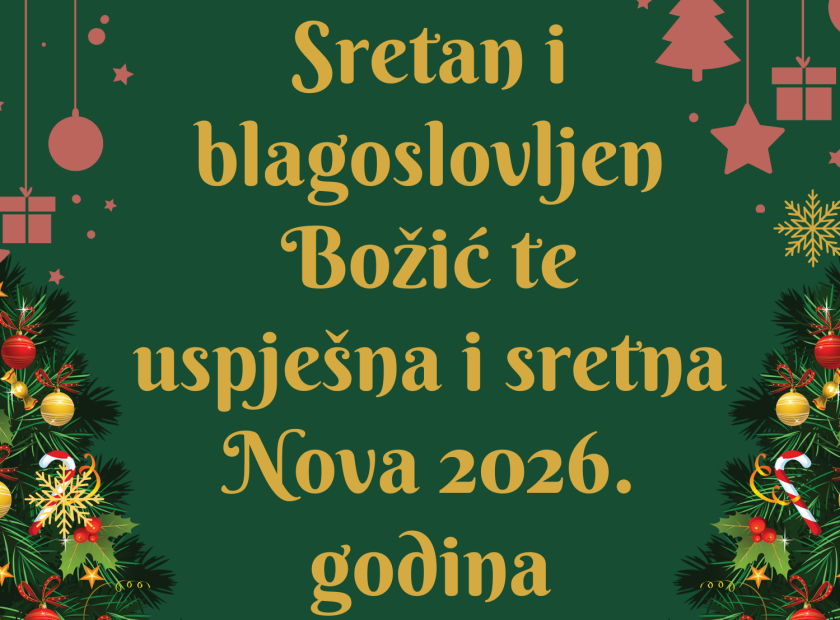 Green and Red Decorative Christmas Card (1)