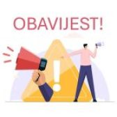 OBAVIJEST ZA RODITELJE I UČENIKE