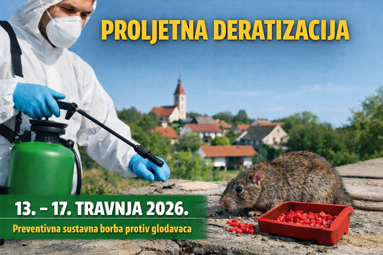 proljetna deratizacija