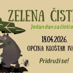 EKOLOŠKA VOLONTERSKA AKCIJA – ZELENA ČISTKA 2026. – novi datum održavanja