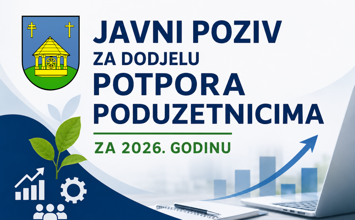 javni poziv za dodjelu potpora poduzetnicima