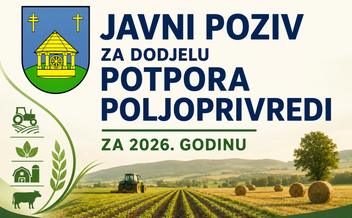 javni poziv zadodjelu potpora porljoprivredi