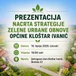 PREZENTACIJA NACRTA STRATEGIJE ZELENE URBANE OBNOVE OPĆINE KLOŠTAR IVANIĆ