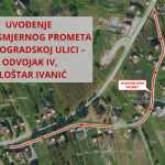 UVOĐENJE JEDNOSMJERNOG PROMETA U VINOGRADSKOJ ULICI – ODVOJAK IV