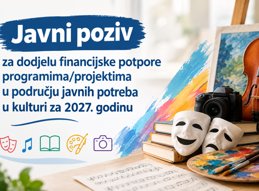Javni poziv za kulturu 2027. godine
