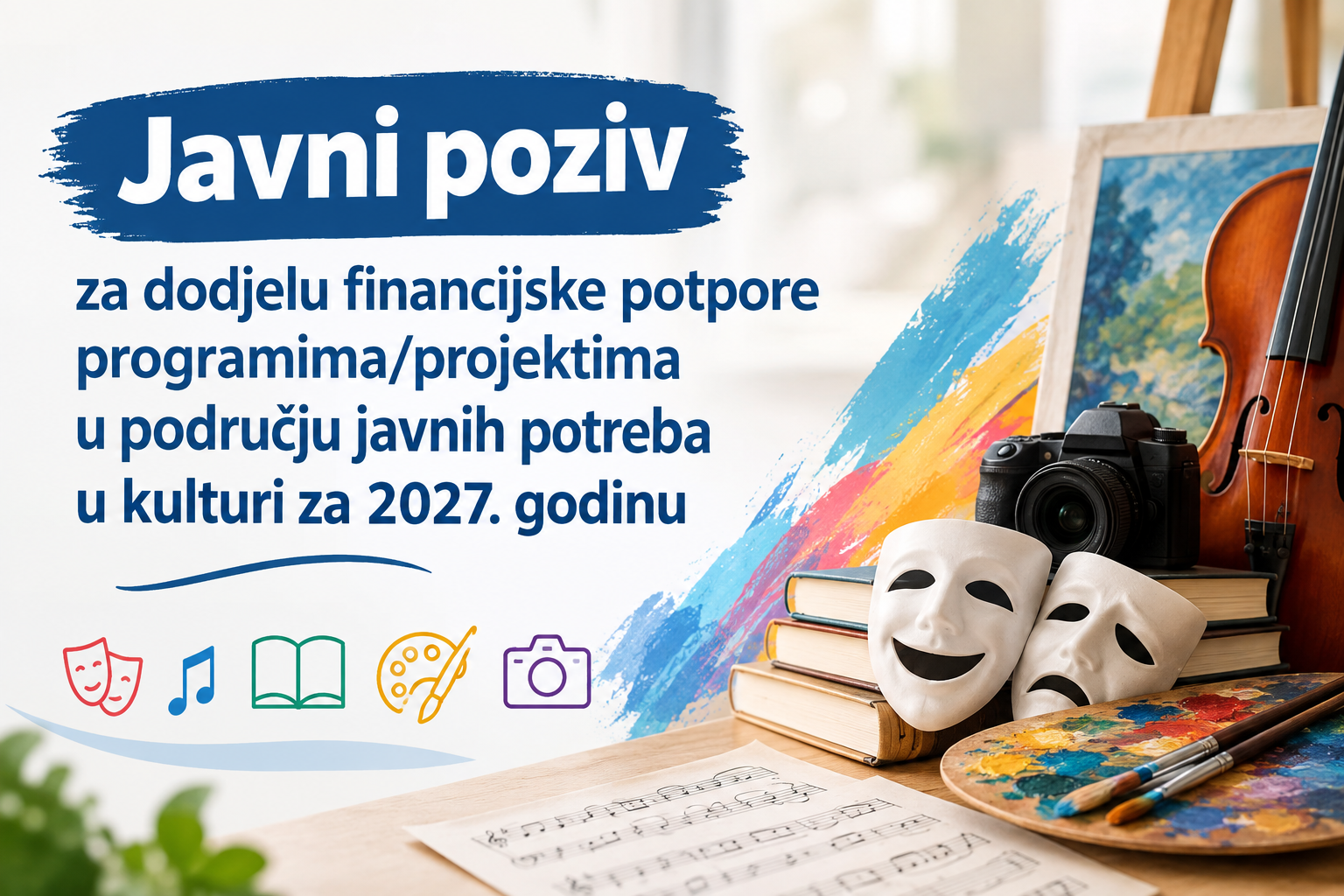 Javni poziv za kulturu 2027. godine