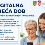OPĆINA KLOŠTAR IVANIĆ PARTNER U EUROPSKOM PROJEKTU: DIGITALNA TREĆA DOB – mobitel i internet, korak po korak