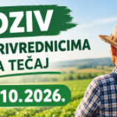 POZIV POLJOPRIVREDNICIMA NA TEČAJ – 13.10.2026.